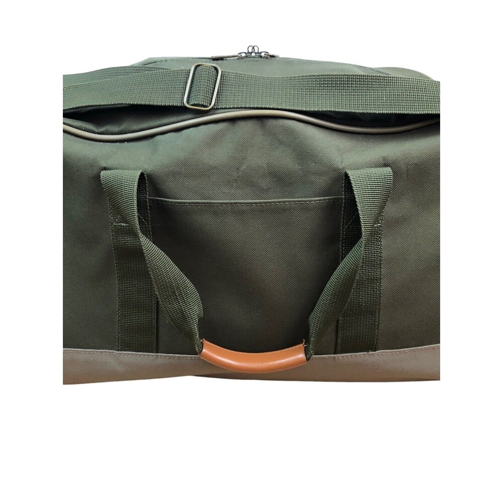 Hartmann Studio Lightweight Travel Bag Carry On H 21” Weekender Green Briefcase - Picture 2 of 11